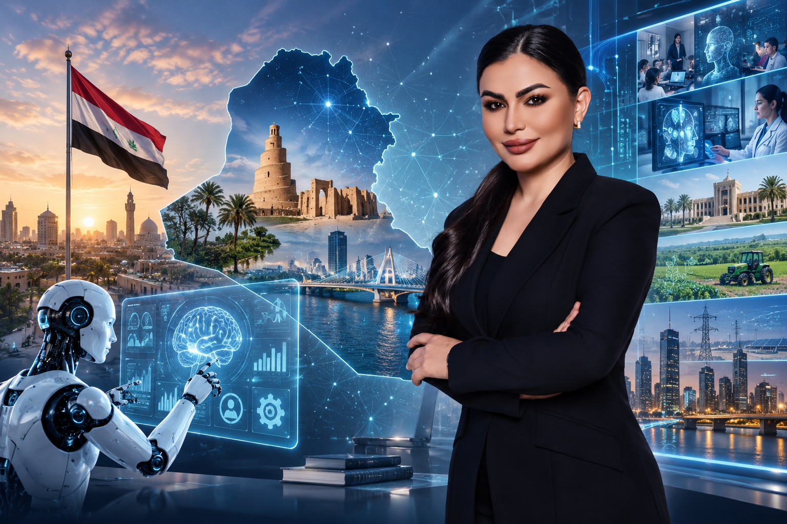 الذكاء الاصطناعي في العراق… من استخدام الأدوات إلى بناء دولة ذكية: الفرص والمخاطر وما الذي نحتاجه قبل أن تسبقنا التقنية؟